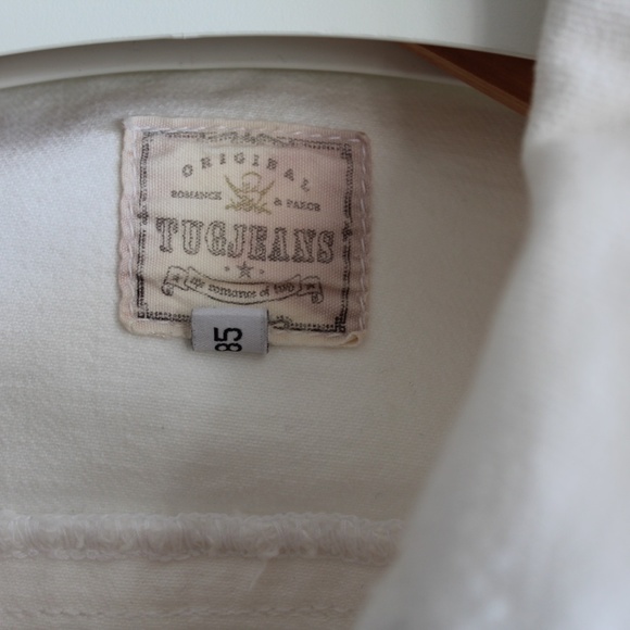 White jean jacket - Picture 3 of 5